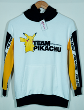 Team Pikachu Printed Hoodie for Kids – Fun Winter Wear